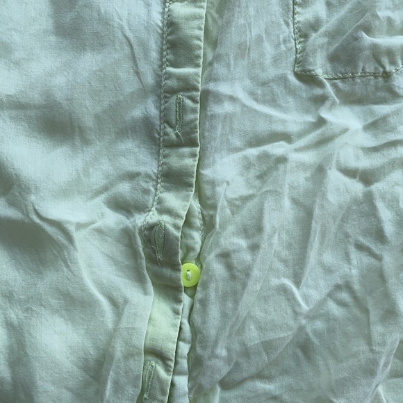 American Eagle Green Button Downs - Picture 5 of 6